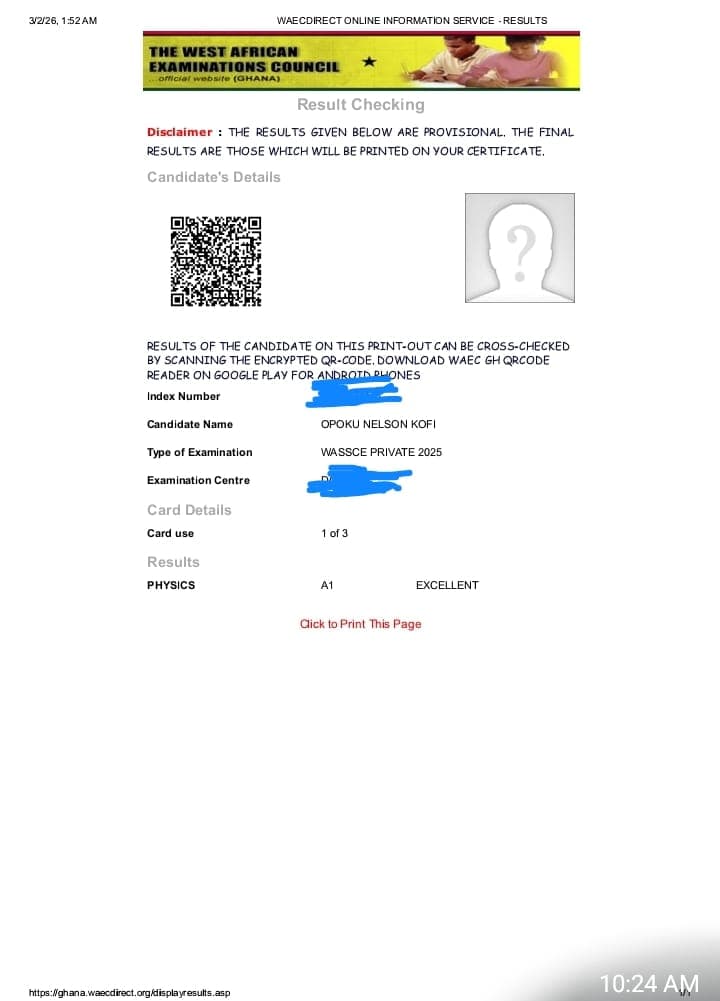 Student Results 3