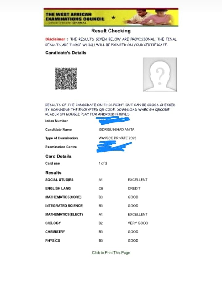 Student Results 4